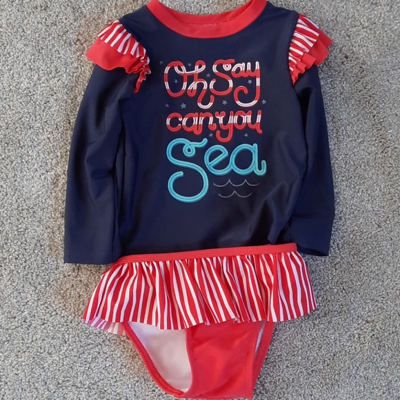 Cat & Jack Other - Cat & Jack 2 Piece Swim Suit